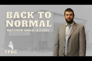 Back To Normal | Matthew Shold