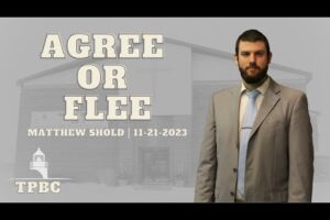 Agree or Flee | Matthew Shold