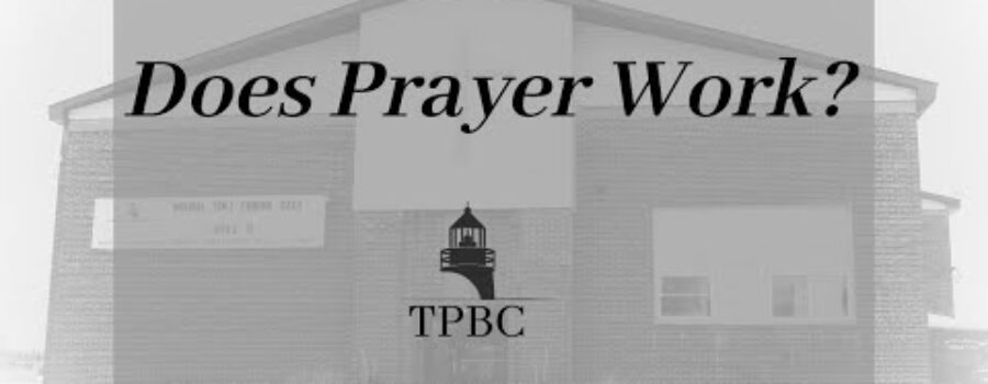 Does Prayer Work? | Pastor Wagenschutz