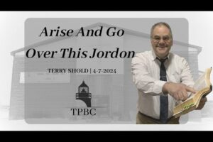 Arise And Go Over This Jordon | Terry Shold