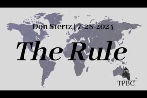 The Rule | Don Stertz