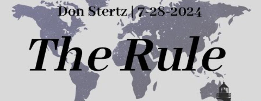 The Rule | Don Stertz