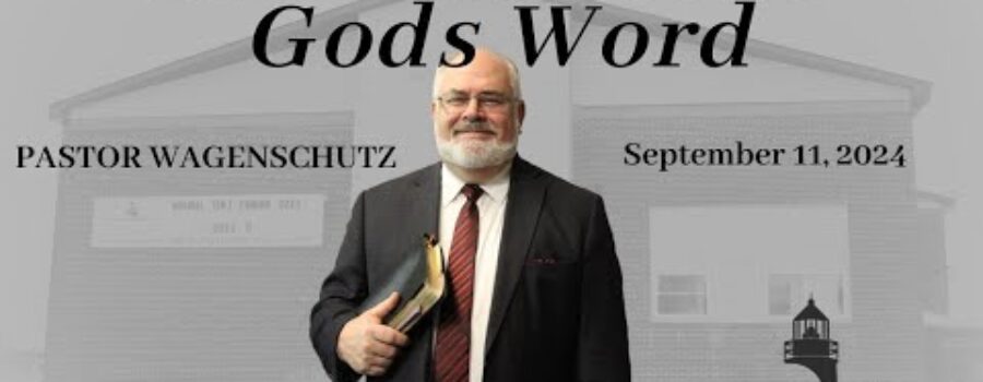 The Balance of Gods Word | Pastor Wagenschutz