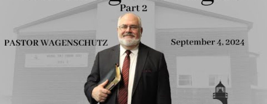 Shining the Light Part 2 | Pastor Wagenschutz