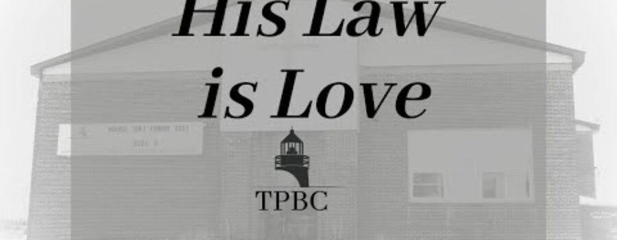 His Law is Love | Pastor Wagenschutz